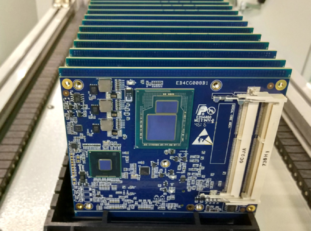 Batch circuit board welding