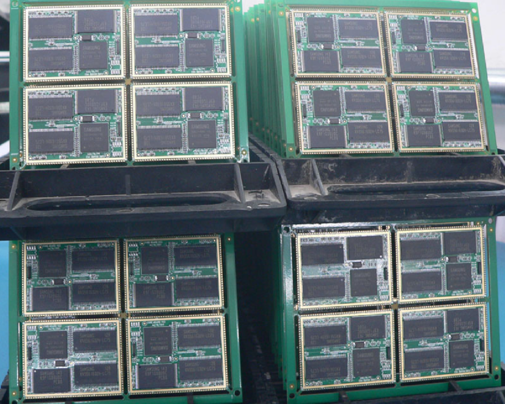 Batch soldering of circuit boards
